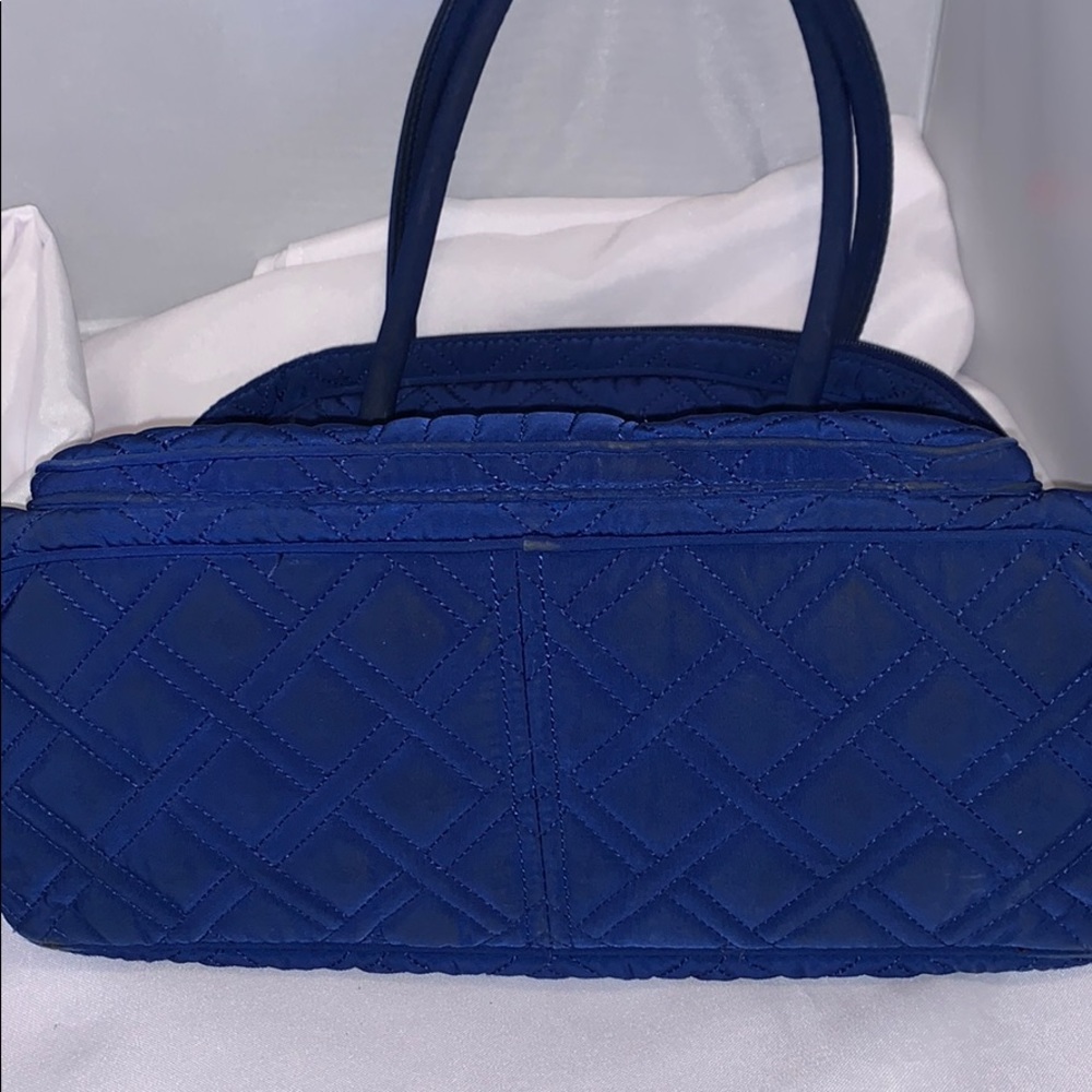 💕🌸🌺Vera Bradley Bag Very Nice Navy Blue - Picture 3 of 9